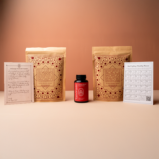 Organic Hormonal Harmony Bundle ( 1 fertlity booster + 1 seedcycling kit) image 2