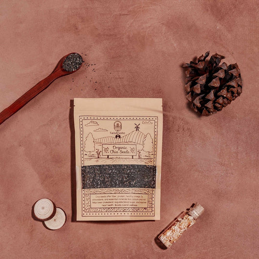 Organic Chia Seeds 250g image 0