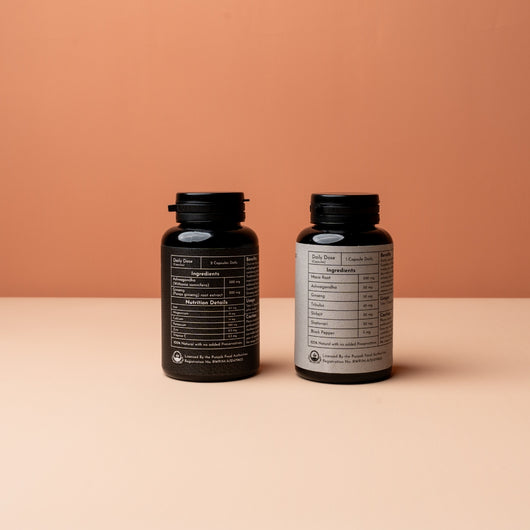 Male health Deal ( 1 bottle Ashwagandha + 1 bottle shilajit) image 1